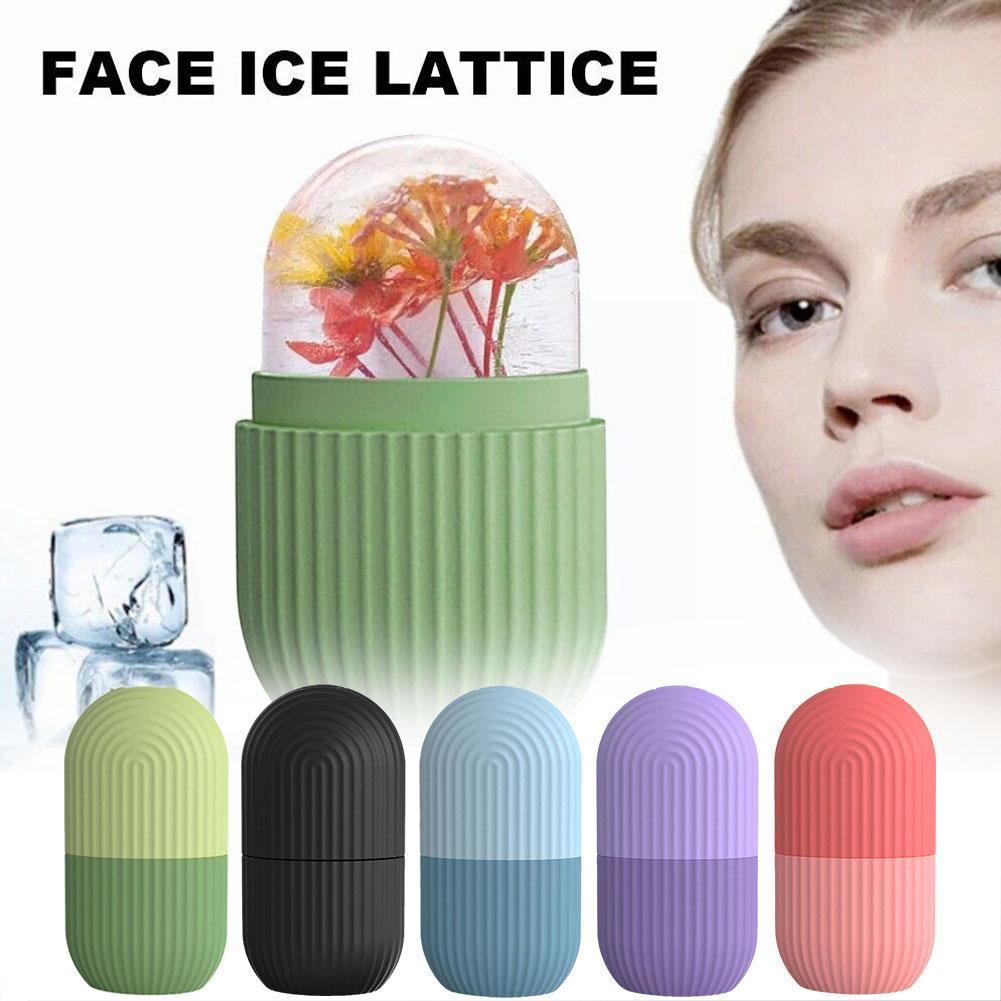 Silicone Ice Cube Tray Mold Face