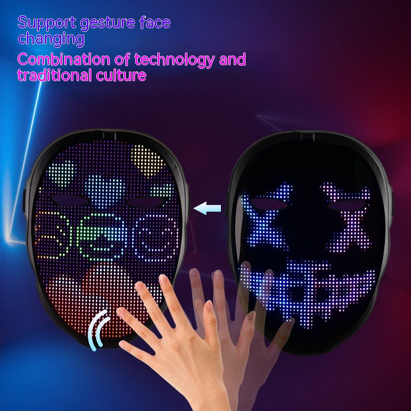 Halloween Face Masks LED